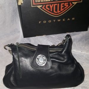 Vintage Harley Davidson leather purse